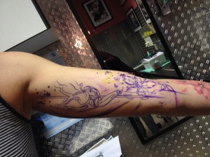 Tattoo Zeichnung Pole